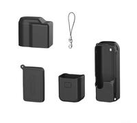 Coque en silicone souple pour Osmo Pocket 4 Drop pour preuve en silicone souple (noir)