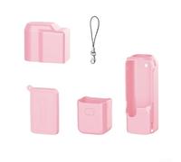 Coque en silicone souple pour Osmo Pocket 4 Drop pour preuve en silicone souple (rose)