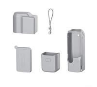 Coque en silicone souple pour Osmo Pocket 4 Drop pour preuve Silicone souple (gris)
