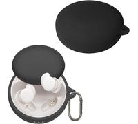 Coque En Silicone Souple Ultra-Fine Anti-Choc Pour Anker Soundcore Sleep A20 Avec Mousqueton - Noir