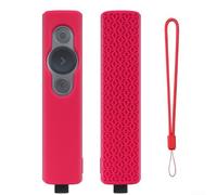 Coque en silicone texturé pour télécommande Logitech Spotlight Empêche le glissement et améliore la sécurité lors des présentations (rouge)