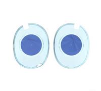 Coque en silicone transparent pour casque Sony WH-1000XM6 (bleu)