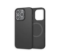 Coque en Silicone WeFix compatible MagSafe pour iPhone 16 Pro Noir