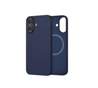 Wefix Coque en silicone MagSafe – Protection durable, Garantie 2 ans – Bleu pour iPhone 17