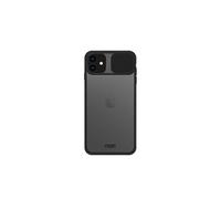 Coque en TPU antichoc avec protection de glissière d'objectif noir pour votre Apple iPhone 11 6.1 pouces