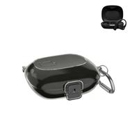 Coque en TPU antichoc compatible avec JBL Sense Lite, housse de protection imperméable et résistante à la transpiration avec mousqueton pour sports de plein air, gris