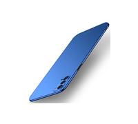 Coque en TPU bouclier mat élégant bleu pour votre Oppo Reno4 Pro 5G