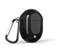 Coque en TPU couleur unie avec mousqueton noir pour votre Google Pixel Buds 2 G