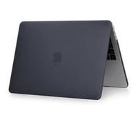 Coque en TPU façade mate noir pour votre MacBook Air 13.3 pouces A1932 (2018)/Air 13.3 pouces with Retina Display (2018)