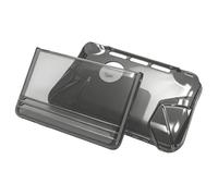 Coque en TPU pour AYN Thor Noir transparent | Coque en TPU pour AYN Thor avec variations de couleur et de matériau ; note une différence de mesure de 1 à 2 cm