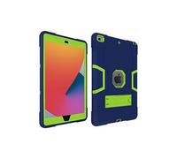 Coque Enfant Bleu Vert avec Support pour iPad 9 2021 iPad 8 2020 iPad 7 2019 Bleu nuit