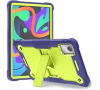 Coque Enfant - GATO NEGRO - Lenovo Tab M11 - Antichoc - Support Intégré - Bleu+Vert