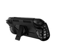 Coque ergonomique en silicone offrant une prise en main complète et antidérapante avec fonction support pour appareil portable et jeu portable