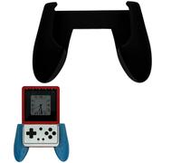 Coque ergonomique pour console de jeu portable Anbernic RG ROTATE avec poignée imprimée en 3D Noir