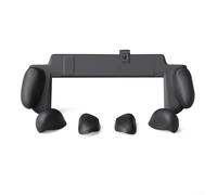 Coque ergonomique pour Nintendo Switch 2 avec poignées réglables, coque rigide en ABS pour une prise en main sûre et confortable, noir