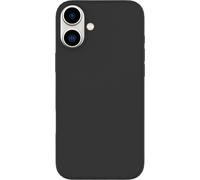 Coque eSTUFF INFINITE RIGA pour iPhone 16, noire. Composition : 51 % de polycarb