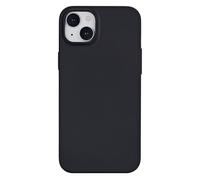 Coque eSTUFF INFINITE VIENNA noire pour iPhone 15 Plus. Matière : TPU 100 % recy