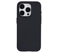 Coque eSTUFF INFINITE VIENNA pour iPhone 15 Pro, noire. Matière : TPU 100 % recy