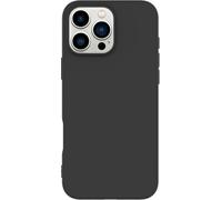 Coque eSTUFF INFINITE VIENNA pour iPhone 16 Pro Max, noire. Matière : TPU 100 %