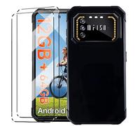 Coque et 2Pcs Verre trempé Anti Casse Protection Compatible with IIIF150 Air 1 Coke Coque de Protection Compatible with IIIF150 Air 1 étui Housse Etui Protection et protège écran Antichoc,Black