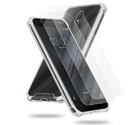 Coque et 2x verres trempés pour Nokia 3 2017 Étui Protection Silicone TPU