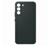 Coque et étui - Samsung - S22+ - Cuir - Vert - Rigide
