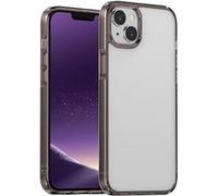 Coque et étui téléphone mobile Aurora Series PC TPU All-inclusive Drop-proof Case pour iPhone 14 transparente Noir G