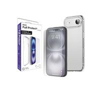 MOXIE Pack Housse TPU transparente + 1 verre trempé 2.5D pour iPhone Air