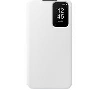 SAMSUNG Etui Housse Coque Etui Portefeuille Smart View Fenêtre Notifications pour Galaxy A55 5G Blanc