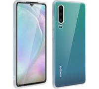 Coque Huawei P30 Silicone Gel + Film Ecran Verre Trempé transparent