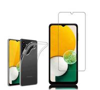Coque et film de protection - VCOMP - Samsung Galaxy A13 5G - UltraSlim - Transparent - Verre Trempé