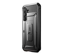 Supcase Coque UB Pro pour Samsung Galaxy S25 FE – Protecteur d'écran intégré, Béquille, Clip ceinture – Noir