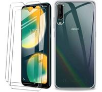 Coque et protection d'écran - Wiko - View 4 Lite - 3 Pack verre trempé - TPU Souple - Transparent