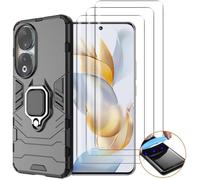 Coque et protections d'écran - Honor - 90 5G - Gel souple - Verre trempé - Résistante aux chocs