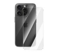 Coque et Verre Trempé pour iPhone 15 Pro Max Protection Intégrale Mayaxess Transparent