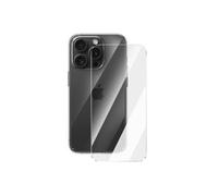 Coque et Verre Trempé pour iPhone 15 Pro Max Protection Intégrale Transparent