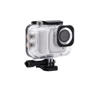 Coque étanche 60 m pour caméra d'action Insta360 GO Ultra Transparence Verre PC Ajustement précis Sous l'eau Boîtier de protection antichoc (grand)