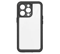 Coque étanche - AVIZAR - iPhone 15 Pro Max - IP68 - Protection intégrale - Noir Transparent