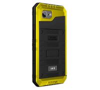 Coque étanche - AVIZAR - iPhone 16e - Silicone - IP68 - Antichoc Noir / Jaune