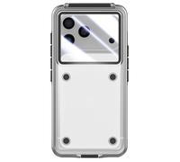 Coque Étanche - AVIZAR - iPhone 17 Pro Max - IP68 - 30m - Cordon Noir Transparent
