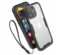 Coque Étanche Catalyst Total Protection iPhone 13 Pro - Noir Furtif, Résistance aux Chutes Jusqu'à 2m, Étanchéité Jusqu'à 10m, Protection Complète, Interrupteur de Sourdine Instantané