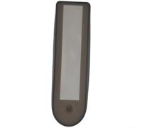 Coque étanche en silicone pour tableau de bord de scooter électrique Xiaomi 4Pro - Protège le panneau numérique de l'eau et des dommages physiques (noir)