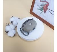 Coque étanche en silicone transparent pour casque SHOKZ Open Dots ONE conçue pour absorber les chocs et maintenir en place (rose transparent)