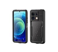 Coque étanche intégrale pour Xiaomi Redmi Note 13 5G protection étanche avec couches TPU/PC/PET, résistante aux chocs et aux chutes