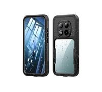 Coque étanche intégrale pour Xiaomi Redmi Note 15 Pro 5G protection étanche avec couches TPU/PC/PET, résistante aux chocs et aux chutes