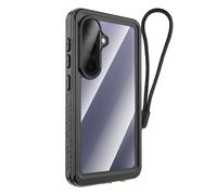 Coque Étanche pour Galaxy S26 Plus Protection Intégrale Antichoc 2m IP68 Redpepper Noir