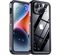 Coque Étanche pour iPhone 14, AuTech Protection Intégrale IP68 Résistante aux Chocs pour Plongée Natation