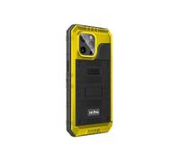 Coque Etanche pour iPhone 16 Pro IP68 Antichoc Bord Renforcé Noir / Jaune