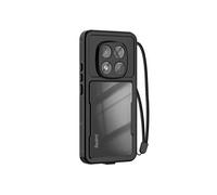 Coque Étanche pour Redmi Note 14 Pro 5G IP68 Antichoc 2m avec Dragonne Inclus Noir