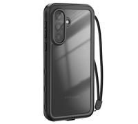 Coque Étanche pour Samsung Galaxy A56 IP68 Antichoc avec Dragonne Intégré Noir